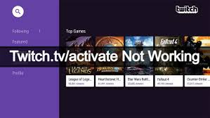 Not Working Twitch TV Activation Code for PS4