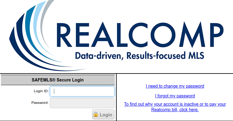 Realcomp Online Login and Sign up