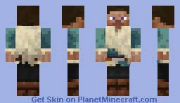 steve villager minicraft skin